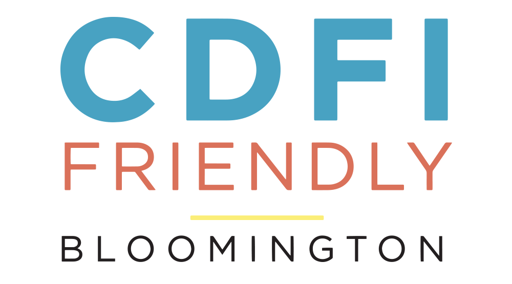 CDFI Friendly Bloomington Logo