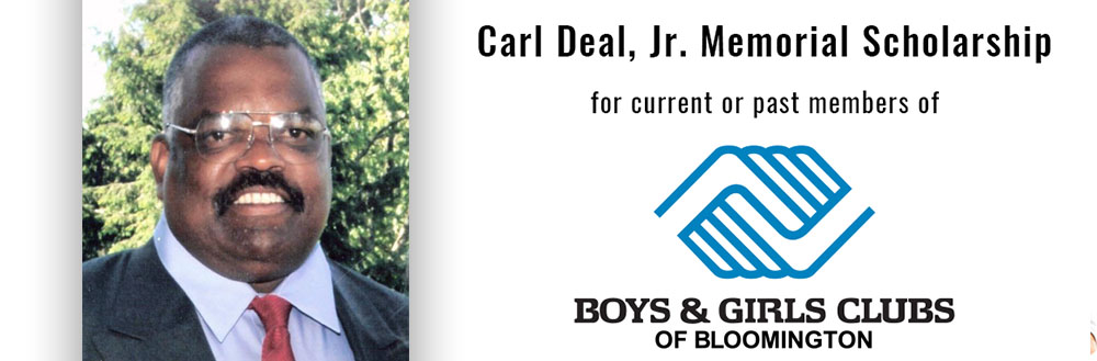 Carl Deal Jr. Memorial Scholarship - Community Foundation of Bloomington  and Monroe County