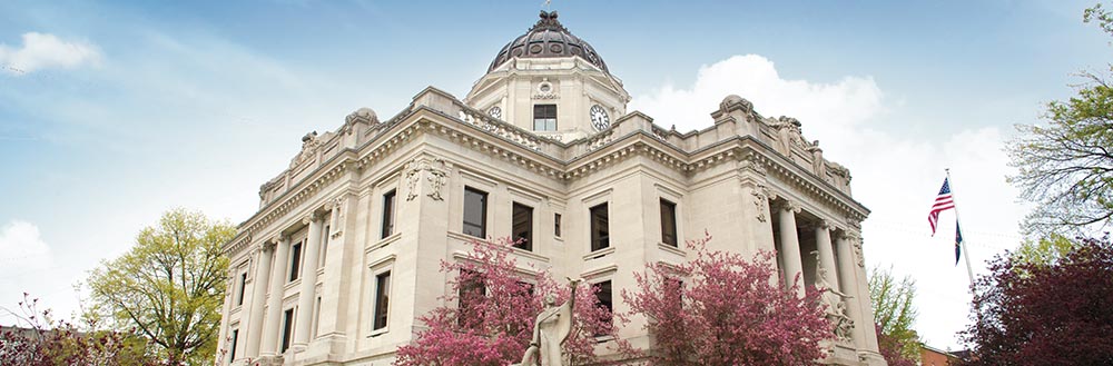 The Monroe County Courthouse