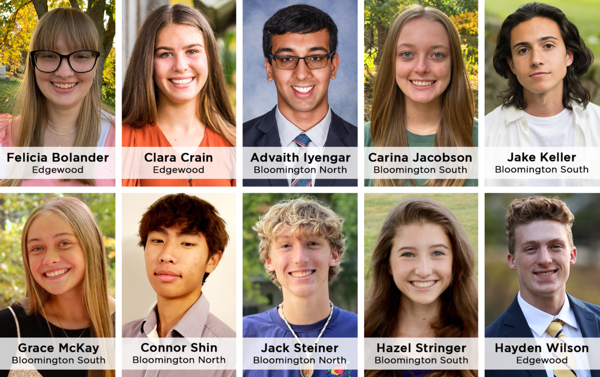 Ten high school seniors selected as finalists for Monroe County’s Lilly Endowment Community Scholarships