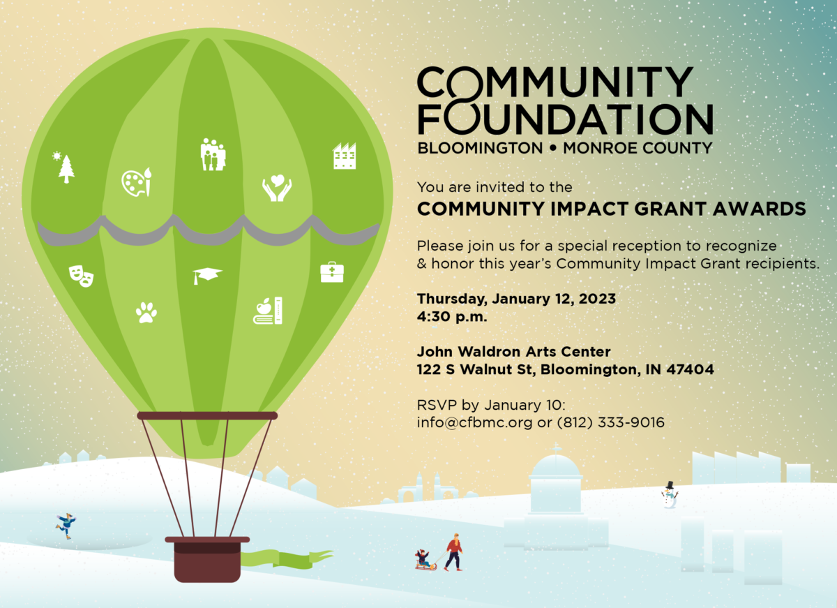 Jan 12: Community Impact Grant Awards