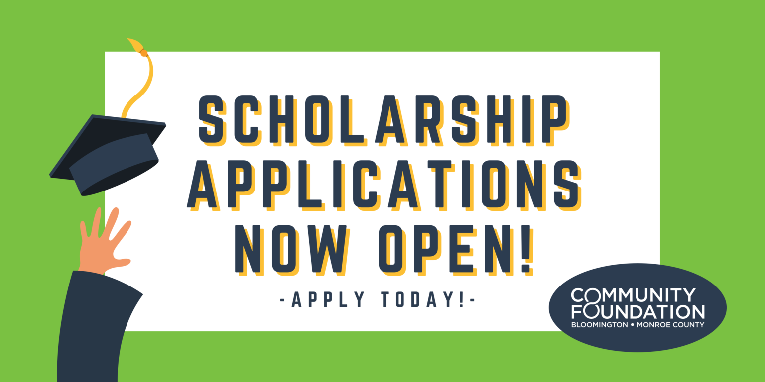 Spring Scholarship Applications Now Open! Community Foundation of