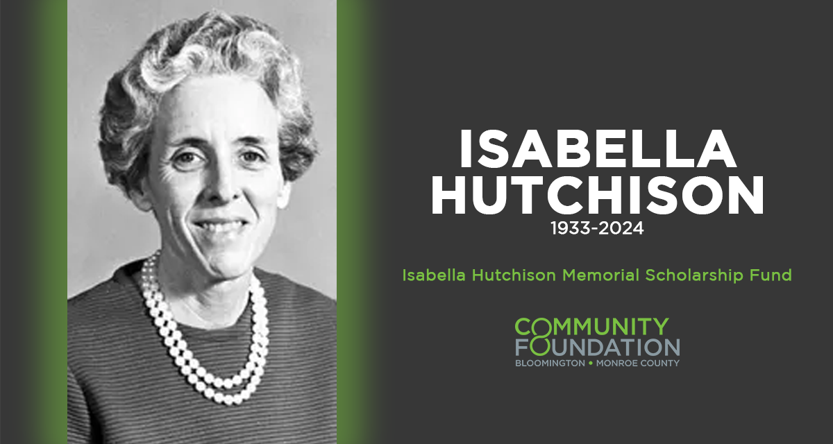 Isabella Hutchison bequest establishes new scholarship for Bloomington South Orchestra students
